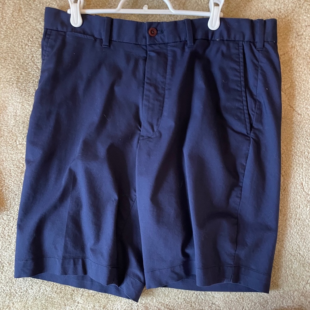 Navy Polo shorts